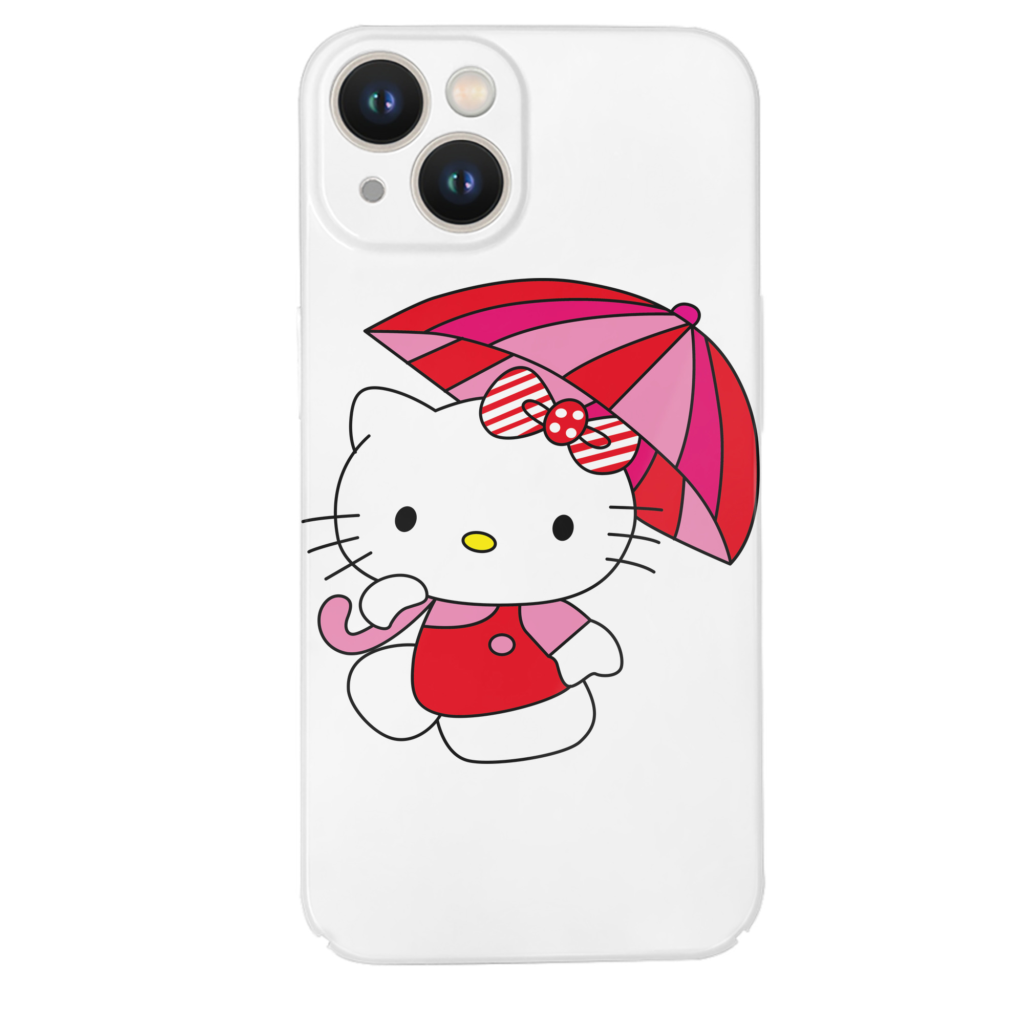 （画像用） Hello Kitty ハローキティ 【iPhone 14シリーズ対応】ハードケース